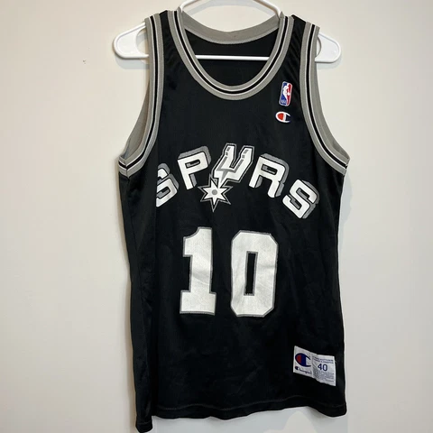 Vtg Dennis Rodman #10 San Antonio Spurs NBA Basketball Champion Jersey  size 40 Cover