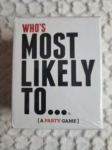 Who’s Most Likely To... A Party Game 250 Cards Group Question Game Sealed Box - Picture 1 of 4