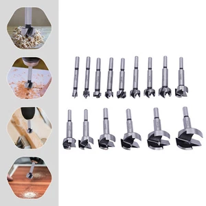15 piece Drill Bit Set - Forstner Professional Woodworking Drill Bit Set - New - Picture 1 of 17
