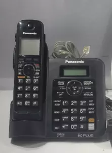 Panasonic KX-TG6641 DECT 6.0 PLUS 1-Handset Cordless Phone Answering Machine - Picture 1 of 3