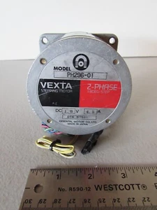 Oriental Motor Vexta Stepping Stepper Motor PH296-01 2-Phase 3/8" Shaft Japan - Picture 1 of 8