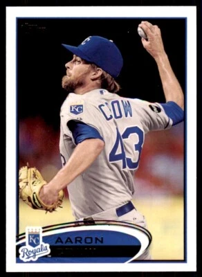 2012 Topps' Aaron Crow Baseball Cards #67 - Image 1 of 2