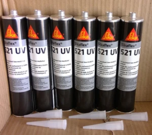Sikaflex 521 White UV Resistant Low Modulus Sealant  Pack 6 Exp 03/23 - Picture 1 of 3