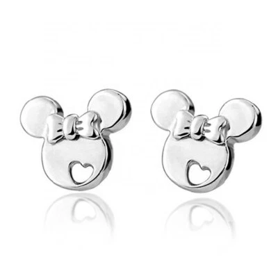 Pendientes de plata esterlina de Disney - Nuevos pendientes de Mickey Minnie Mouse y caja de regalo Foto 1 de 4