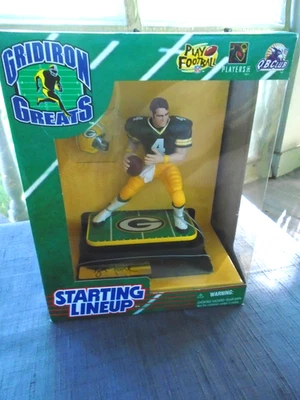 Nuevo Brett Favre Green Bay Packers 1997 Gridiron Greats alineación inicial nuevo en caja Foto 1 de 2