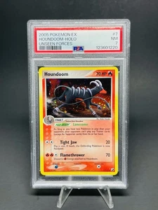 Pokemon Houndoom EX Unseen Forces Reverse Holo Rare #7 PSA 7 - Bild 1 von 5