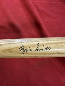 VINTAGE LOUISVILLE SLUGGER 125 HOLZ MINI BASEBALLSCHLÄGER OZZIE SMITH SIGNATUR!! - Bild 1 von 5