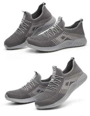 Mens Safety Boots & Trainers Steel Toe Cap Work Shoes Lightweight Waterproof UK - Image 1 of 4