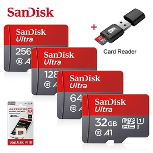Tarjeta Micro SD 100 % Original SanDisk 128 GB 64 GB 32 GB Tarjeta de Memoria A1 Clase 10 UHS- - Imagen 1 de 15