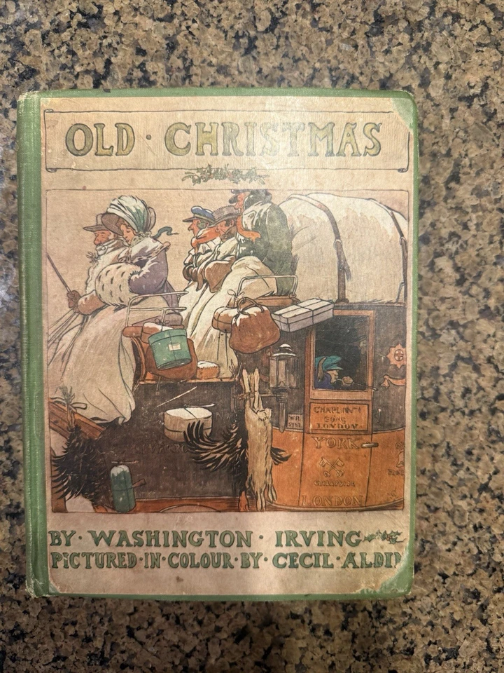 Old Christmas by Washington. Irving 1908 HC Illustrated Dodd Mead HC Foto 1 de 4
