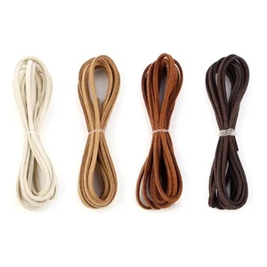 Leather String Suede Cord Leather Cords Rope String for Jewelry Making Neckla... - Picture 1 of 6