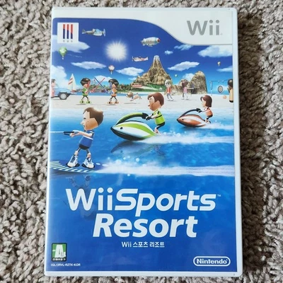 Wii Sports Resort Nintendo Wii Rare Korean Version - Tested - US Seller Korea - Image 1 of 4