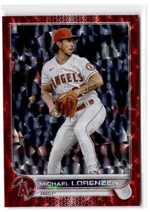 2022 Topps Update Michael Lorenzen #US84 Red Foil #/199 Los Angeles Angels - Picture 1 of 2