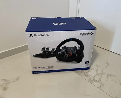 Logitech G29 Driving Force Controller per PS3, PS4, PC - Nero - Immagine 1 di 4