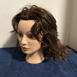 MARIANNA Ms Ashley 14313 Mannequin Head Cosmetology Real Human Long Hair Level 4 - Picture 1 of 6