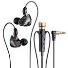 Hifi Wired Headphones With Microphone Noise-Cancelling Dynamic Earphones In6168