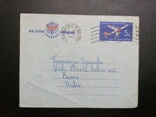 Repubblica Sudafrica Biglietto Intero Postale viaggiato per l'Italia