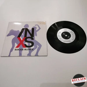 INXS - suicide blonde 7" vinyl record VG - Picture 1 of 3