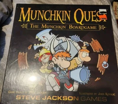 Steve Jackson Games Munchkin Quest: The Munchkin Board Game Brand New - Image 1 of 4
