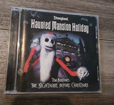 Disneyland Haunted Mansion Holiday CD Nightmare Before Christmas Light Scratches - Image 1 of 4