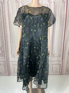 Disney Parks The Dress Shop Spukhaus Madame Leota Kleid Größe 3X Plus Neu mit Etikett - Bild 1 von 11