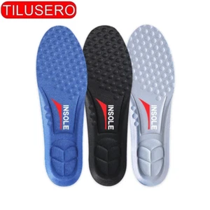 New 1 Pair Sport Running Soft Insoles For Feet Man Women Orthopedic Pad Shock Ab - Imagen 1 de 4