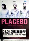 PLACEBO Konzertplakat von 2007 gerollt