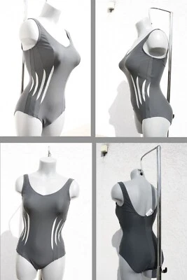 NEU 2023/24 C&A Badeanzug (380427) Einteiler Rückenfrei breite Träger SEXY in 38 - Bild 1 von 4