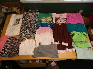 Lot of 21 Youth Girls Clothes Size 6/7 Mixed Lot - Picture 1 of 10