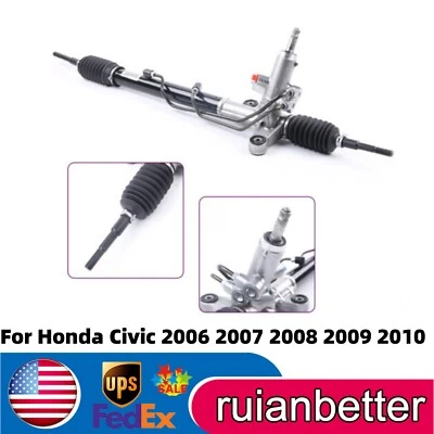 Power Steering Rack & Pinion For Honda Civic 2006 2007 2008 2009 2010 Foto 1 de 4