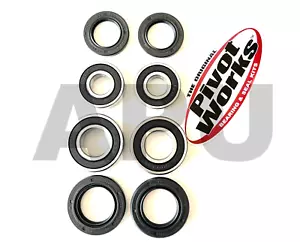 87-06 Yamaha 350 Banshee Front Wheel Bearings PIVOT WORKS Lifetime Warranty - Picture 1 of 6