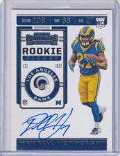 Darrell Henderson 2019 Panini Contenders Variation Rookie Ticket Rc On Card Auto