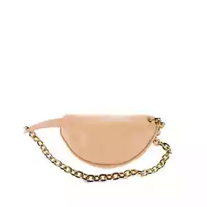Bottega Veneta BV Lambskin Leather Belt Chain Pouch Shoulder Bag Authentic - Picture 1 of 9