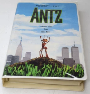 Vtg ANTZ (VHS Tape, 1999, PG) Clamshell Case DreamWorks PDI - Picture 1 of 4