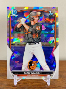 2023 Bowman Chrome Max Wagner 1st Prospect Atomic Refractor #BCP-8 Orioles