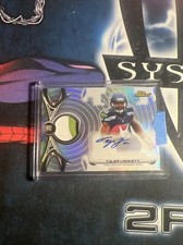 2015 Topps Finest Tyler Lockett Rookie Patch Autograph Auto RC #RRAP-TL Seahawks