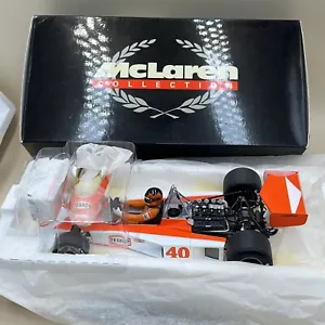 MINICHAMPS 1/18 McLaren Ford M23 #40 Gilles Villeneuve British GP 1977 530771840 - Picture 1 of 17