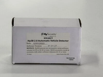 HySecurity MX4621 Hy5B 2.0 Automatic Vehicle FD - Image 1 of 2