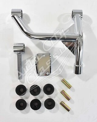 1959-1964 Chevrolet x frame car Tubular Y wishbone Bone impala Belair CHROME - Image 1 of 4