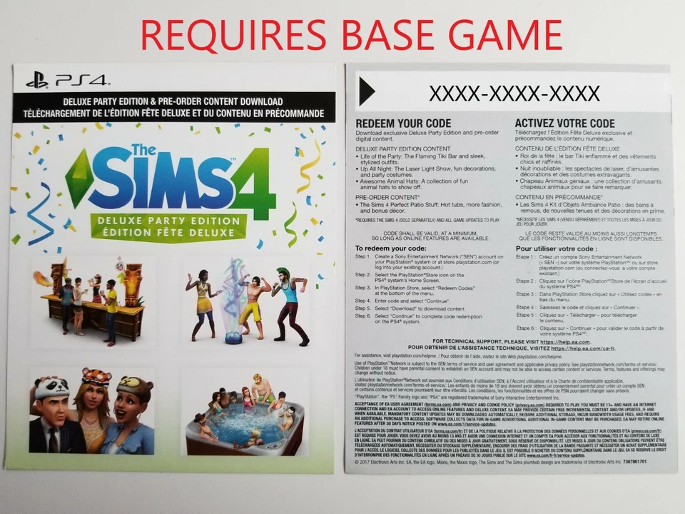 Die Sims 4 Deluxe Party Edition DLC Inhalt PS4 - Bild 1 von 1