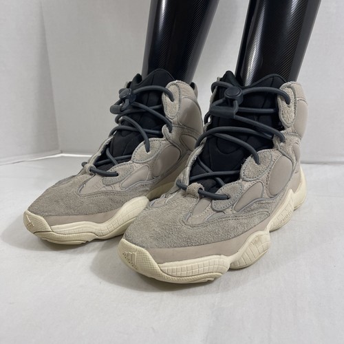 Adidas Uomo 9 Scarpe Yeezy 500 High Mist Stone GV7775 Grigio Crema Sneakers NO SCATOLA