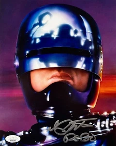 PETER WELLER Autogramm SIGNIERT 8x10 ROBOCOP FOTO ROBO JSA ZEUGT WA195503 - Bild 1 von 8