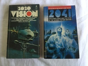2020 Vision (1974 Edited by Jerry Pournelle) & 2041 (1991 Edited by Jane Yolen) - Picture 1 of 9