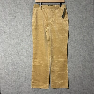 Pantalones de mezclilla Ralph Lauren clásicos rectos elásticos de pana para mujer talla 8 de colección nuevos con etiquetas Foto 1 de 4