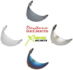 Daytona Glide Helmets Replacement Outer Shield Anti-Scratch Pinlock Ready - Picture 1 of 12