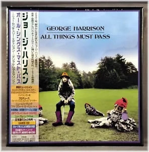 George HARRISON All Things Must Pas Orig. 2001 JAPAN BOX CDx2 TOCP-65547~8 Seal - Picture 1 of 14