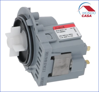 Pompa Acqua Askoll per Lavatrice CANDY ELECTROLUX ARISTON BOSCH Ricambi Scarico Foto 1 de 4