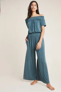 Women's Anthropologie Rebecca Smock Jumpsuit, S - Picture 1 of 5