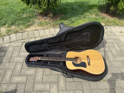 Washburn D10 S-LH Acoustic Guitar W/ Gator Hard Case Left Handed NICE FREE SHIP - image 1 of 4