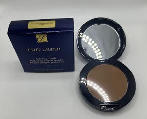 BRANDNEU IN VERPACKUNG ESTEE LAUDER SET VERSCHWOMMENES FINISH PERFEKTIONIEREN GEPRESSTES PULVER - TIEF - Bild 1 von 3